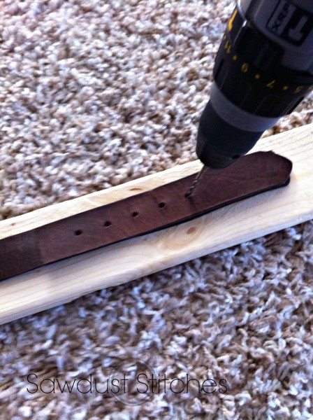 Making leadther belts sawdust2stitches.com
