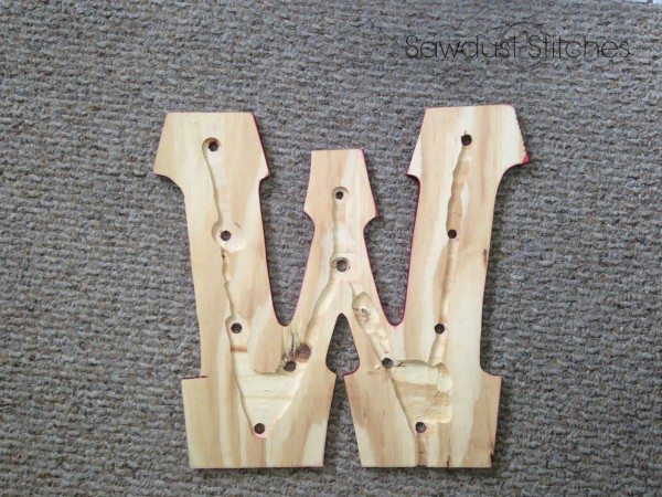 wooden MArquee Letters route out back sawdust2stitches.com