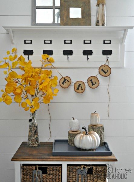 diy fall banner sawdust2stitches for remodelaholic.com