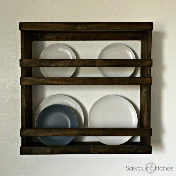 Plate Rack by Sawdust 2 Stitches