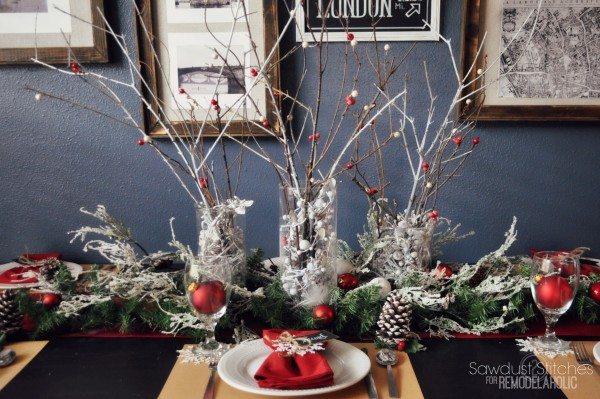 sawdust2stitches remodelaholic christmas table setting 5
