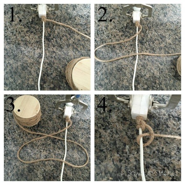How to cover a cord
