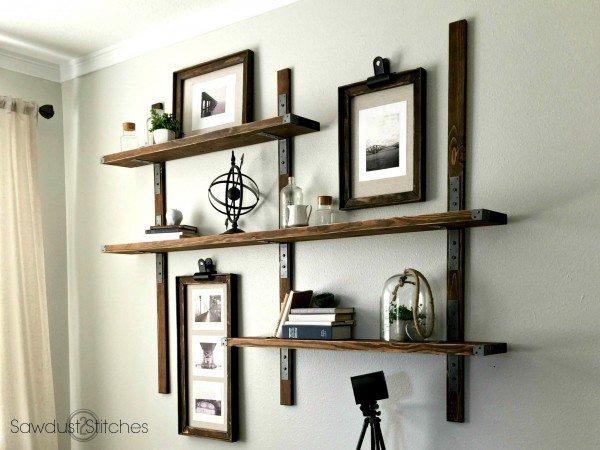 Simpson Strong Tie Wall Mounted Shelves, How To Build A Wall Mounted Bookcase
