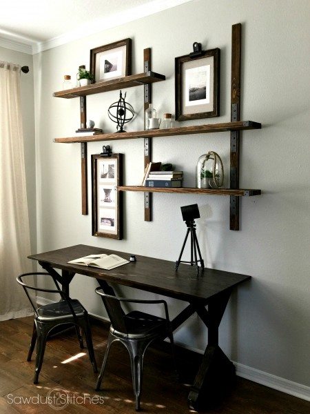 DIY Industrial Style Shelving with Simpson Strong-tie 4