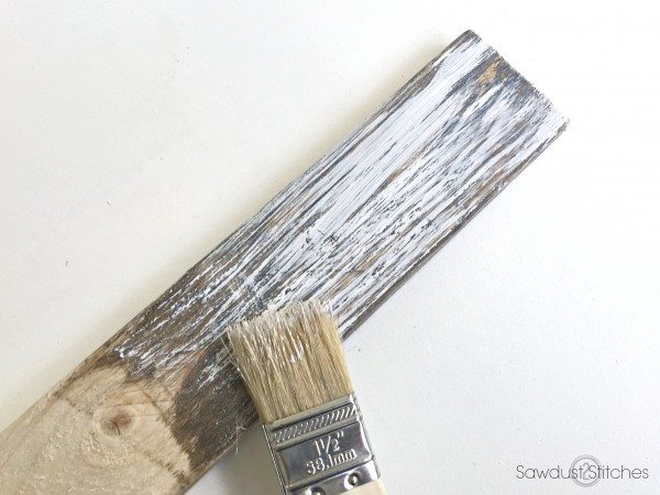 How to Chippy Paint Finish by sawdust2stitches.com 3
