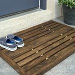 Wooden Doormat
