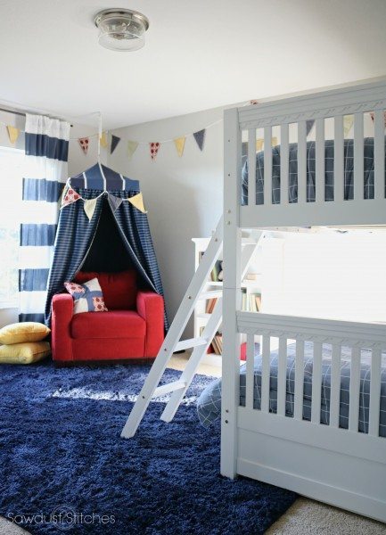 Boys Bunk Bed Room Sawdust 2 Stitches, Little Kid Bunk Beds