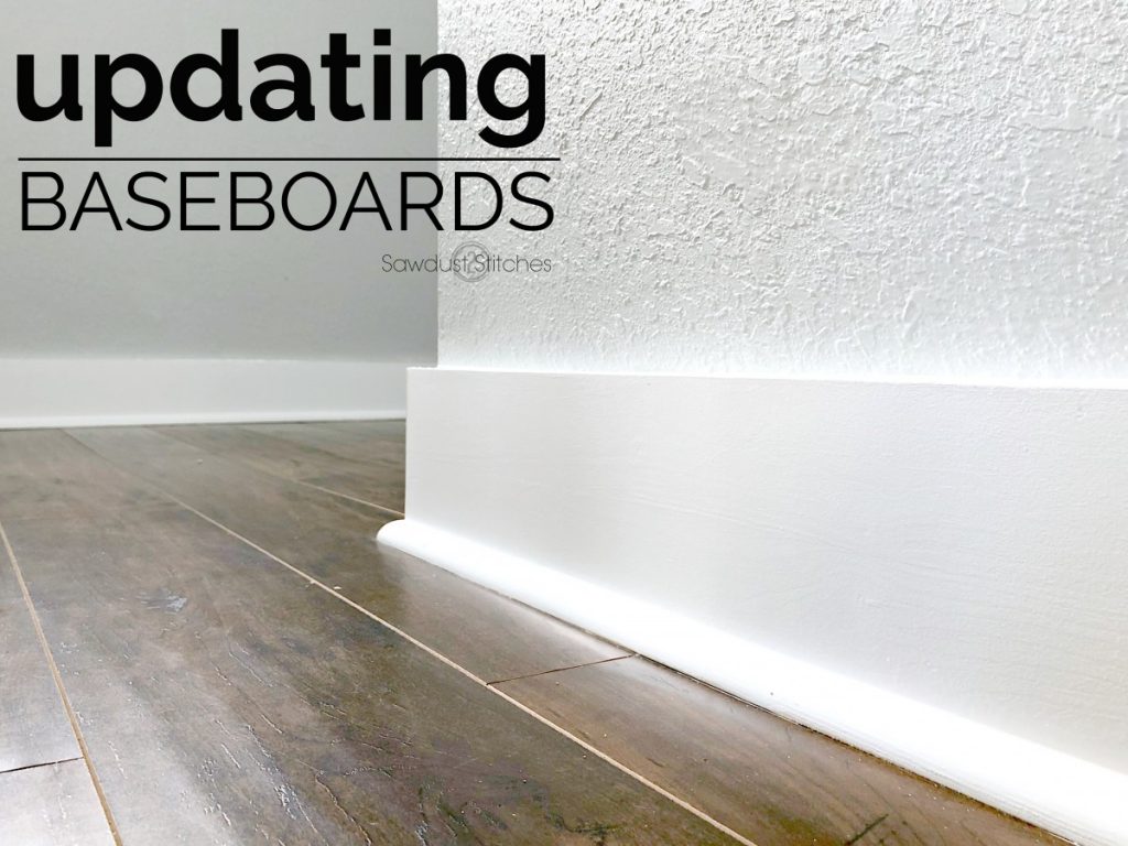 How To Update Baseboards Sawdust 2 Stitches