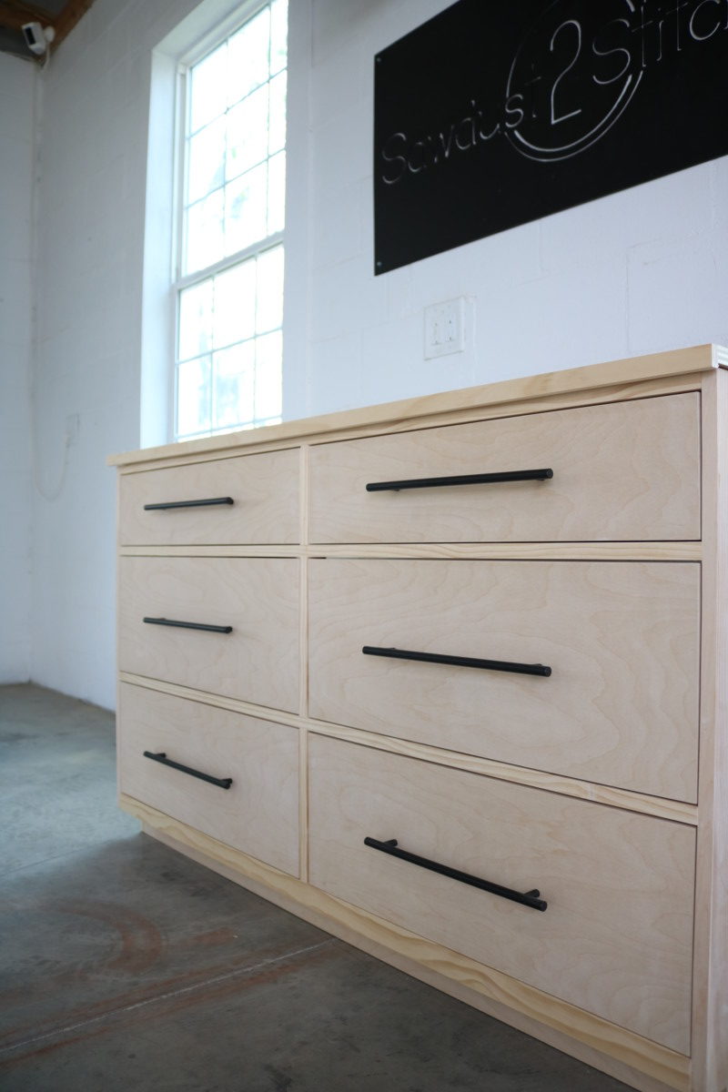 Built In Dresser Closet Sawdust 2, How To Build A Dresser In A Closet