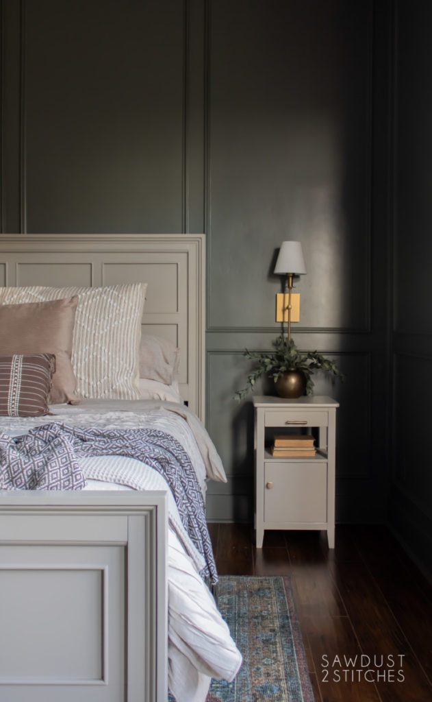 Moody Bedroom Makeover 