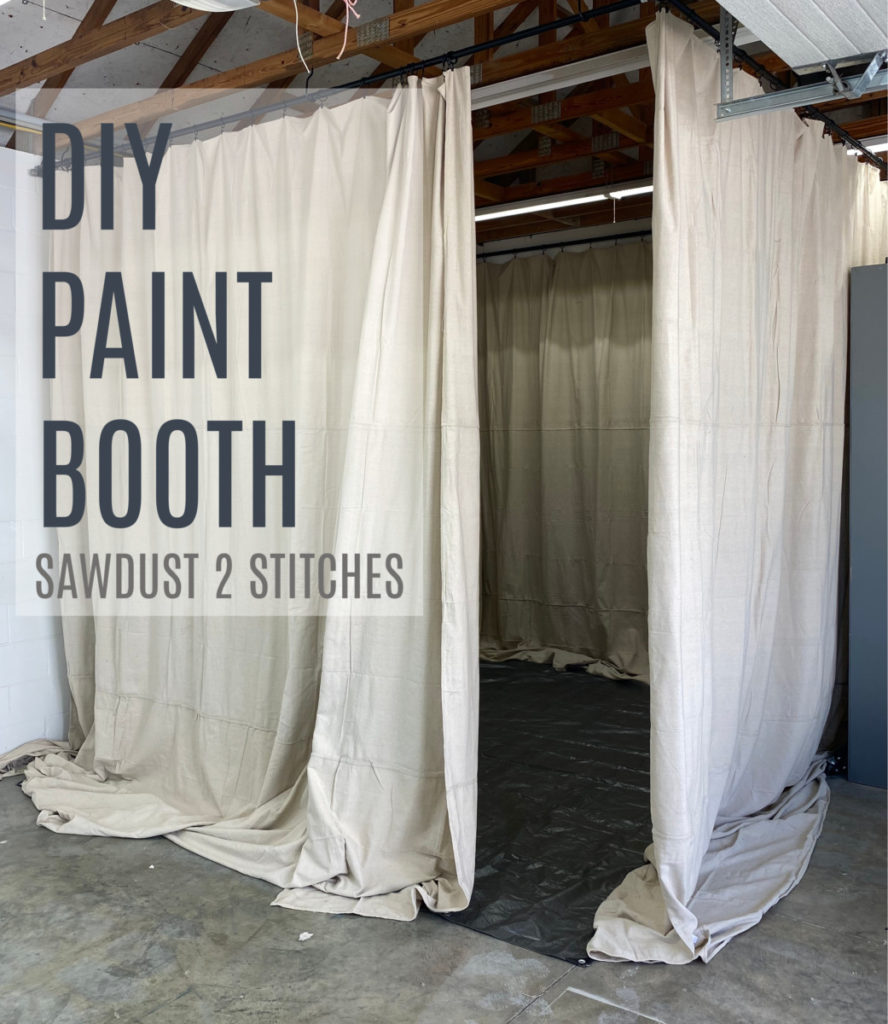 DIY Paint Booth - Sawdust 2 Stitches